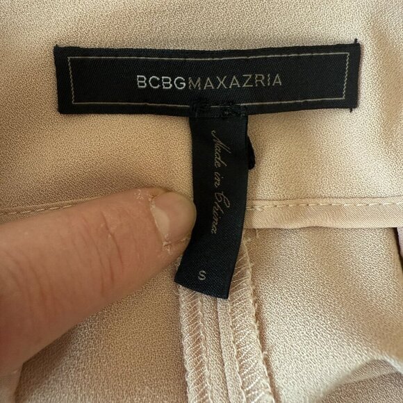 Women's S BCBGMaxAzria Codie Skort Light Pink - Picture 7 of 11